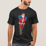 Camiseta Santa Claus Christmas Boxer<br><div class="desc">Este design é o presente perfeito para um aniversário, Natal e outras celebrações. É adequado para mulheres, homens e crianças.</div>