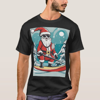 Camiseta Santa Claus Divertido