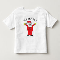 Camiseta Santa Claus e Roupa