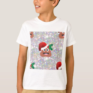 Camiseta santa claus emoji