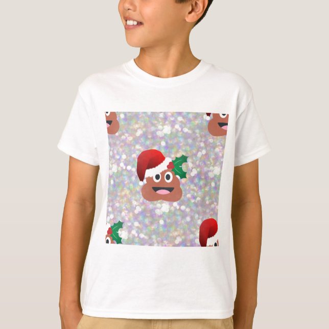 Camiseta santa claus emoji (Frente)
