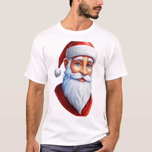 Camiseta Santa Claus Especial de Natal | Fe Perfei (Frente)