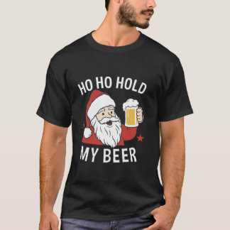 Camiseta Santa Claus Festivo Beer Cheers