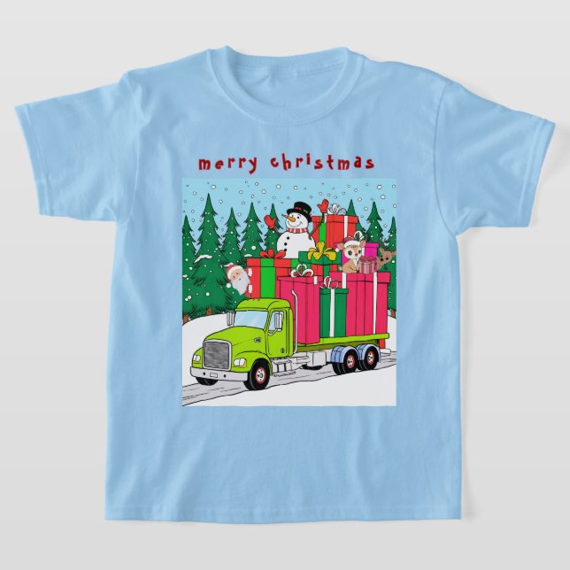 Camiseta Santa Claus is coming to town T-Shirt (Postura )