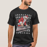 Camiseta Santa Claus Music DJ Ugly Christmas Tacky Xmas Gif<br><div class="desc">Papai Noel Music DJ Ugly Christmas. Gire os resultados na próxima festa enquanto veste nossos Papais noeis DJ malucos Xmas. Uma ideia de presente de excelente para DJ e amantes de música em qualquer lugar. Papai Noel é o responsável pela música neste ano da Festa de Natal Tacky! Você está...</div>