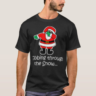 Camiseta SANTA CLAUS PAPAIS NOEIS DAB através da queda de n