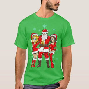 Camiseta Santa Claus Pimp Natal Hos