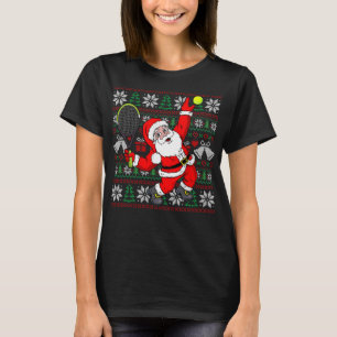 Camiseta Santa Claus Play Tênis Ugly Christmas Sweater Chr