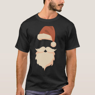 Camiseta Santa Clause com Papais noeis de fantasia de Hipst