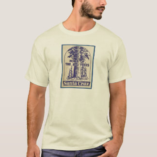 Camiseta Santa Cruz Califonia - Home das árvores grandes