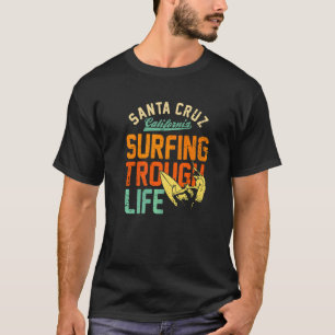 Camiseta Santa Cruz Califórnia Ca Retro Antigo Surfista 2