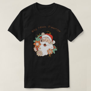 Camiseta Santa de grande energia Chirstmas Natal