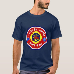Camiseta Santa Fe County Fogo-EMS