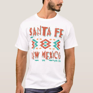 CAMISETA SANTA FÉ NEW MEXICO - TEXTO AFLIGIDO