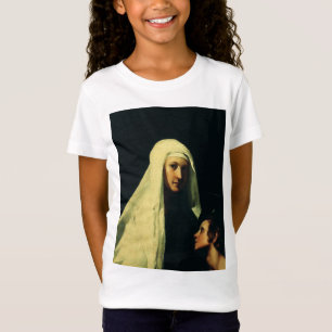 Camiseta Santa Francisca de Roma Anjo Guardião Arte Fina