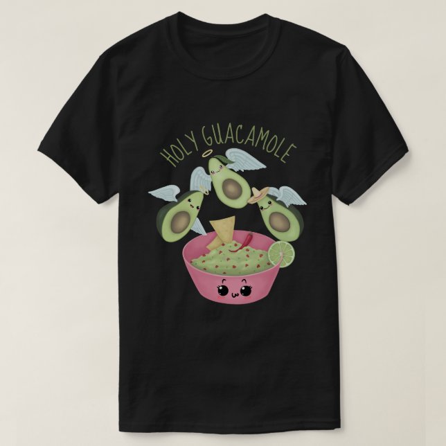Camiseta Santa Guacamole (Frente do Design)