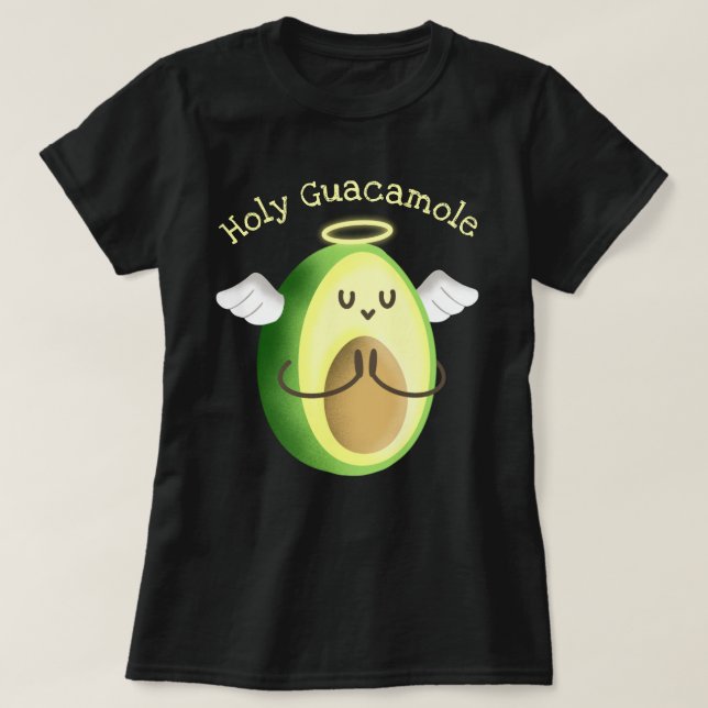 Camiseta Santa Guacamole (Frente do Design)
