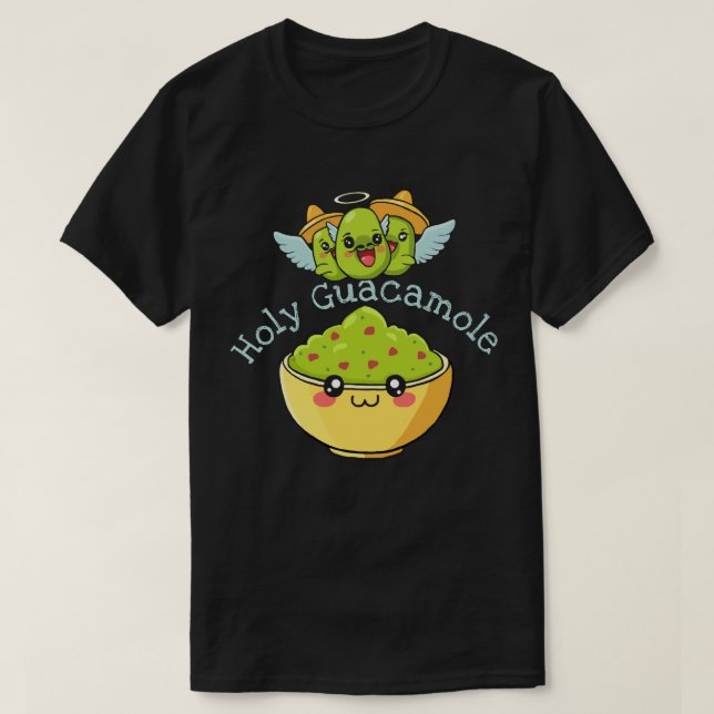 Camiseta Santa Guacamole (Frente do Design)
