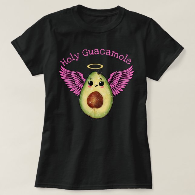 Camiseta Santa Guacamole (Frente do Design)
