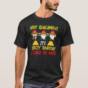 Camiseta Santa Guacamole É uma Quinta e Cinco Mães