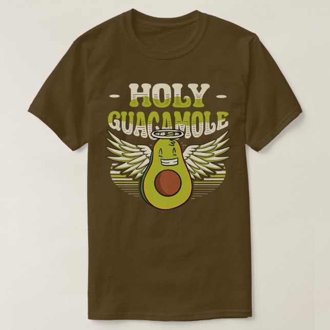 Camiseta Santa Guacamole Funny Avocado (Frente do Design)