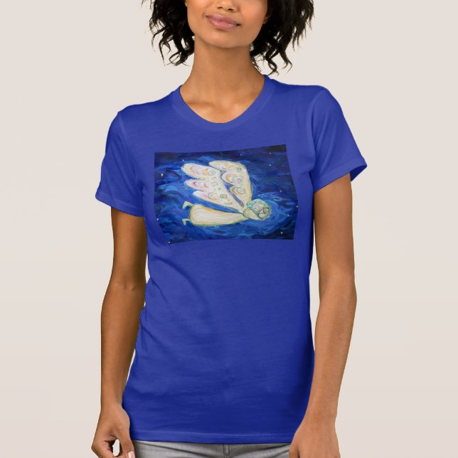 Camiseta Santa Guardiã Bebê Angel Art (Frente)