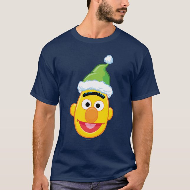 Camiseta Santa Hat Bert (Frente)