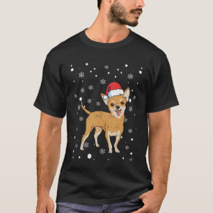 Camiseta Santa hat Chihuahua Chiwawa