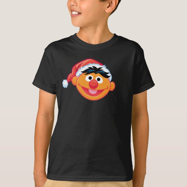 Camiseta Santa Hat Ernie (Frente)