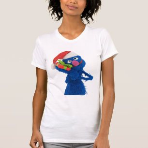 Camiseta Santa Hat Grover