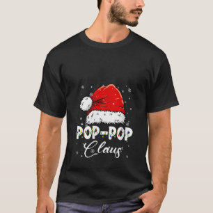 Camiseta Santa Hat Reindeer natalino Decência das Luzes de