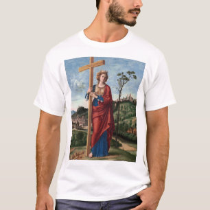 Camiseta Santa Helena com a Vera Cruz Arte Sacra