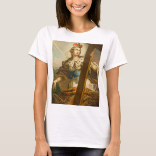 Camiseta Santa Helena com a Vera Cruz Arte Sacra
