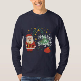 Camiseta Santa Holiday Gift T-Shirt for Husband – Christmas