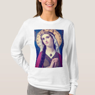 Camiseta Santa Isabel da Hungria Estilo Romântico Premium