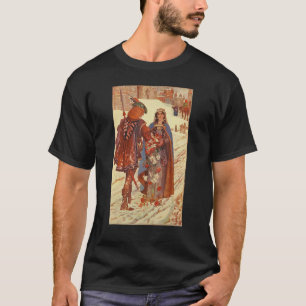 Camiseta Santa Isabel da Hungria Milagre das Rosas Catól