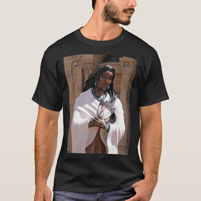 Camiseta Santa Kateri Tekakwitha (Frente)