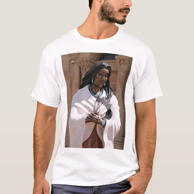 Camiseta Santa Kateri Tekakwitha (Frente)