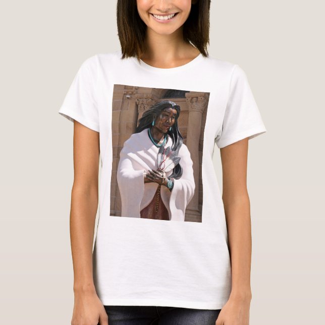 Camiseta Santa Kateri Tekakwitha (Frente)