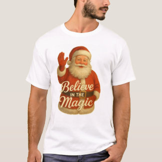 Camiseta SANTA MAGIC-BELIEVE IN MAGIC T-Shirt