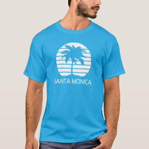 Camiseta Santa Monica retro