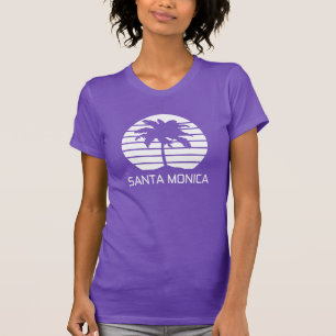 Camiseta Santa Monica retro