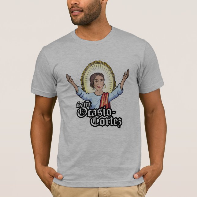 Camiseta Santa Ocasio-Cortez (Frente)
