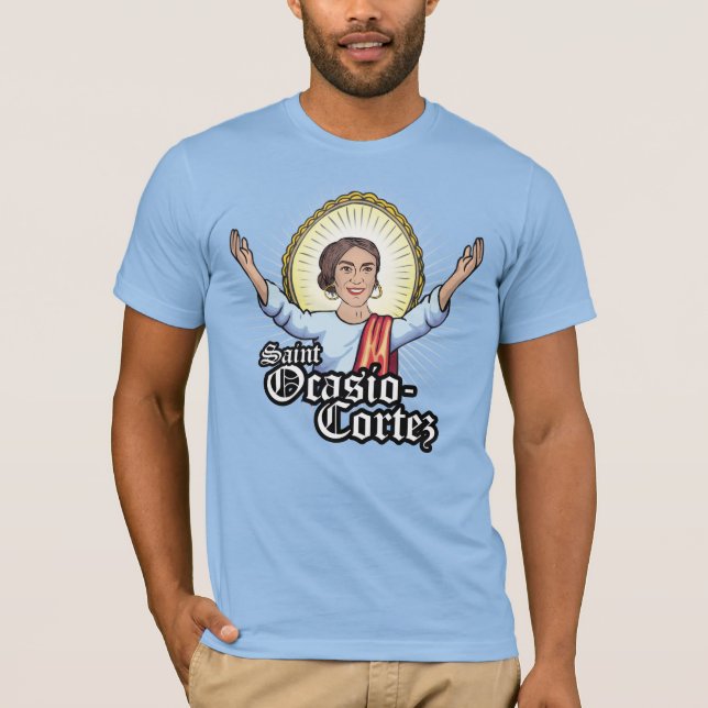 CAMISETA SANTA OCASIO-CORTEZ (Frente)