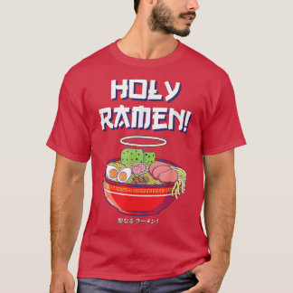 Camiseta Santa Ramen Comida Japonesa Teens Ramen