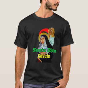 Camiseta Santa Rita de Cássia Oração Católica Santa Padroei