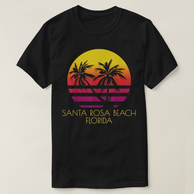 Camiseta Santa Rosa Beach Florida  (Frente do Design)