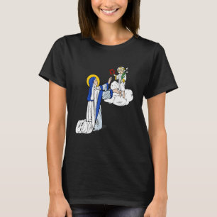 Camiseta Santa Rosa de Lima Santos Católicos Vintage Padroe
