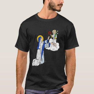 Camiseta Santa Rosa de Lima Santos Católicos Vintage Padroe