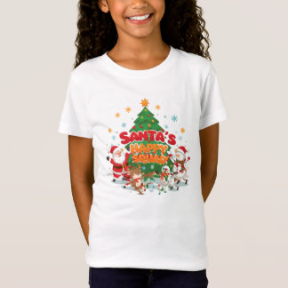 Camiseta Santa’s Christmas T-Shirt for Kids & Family